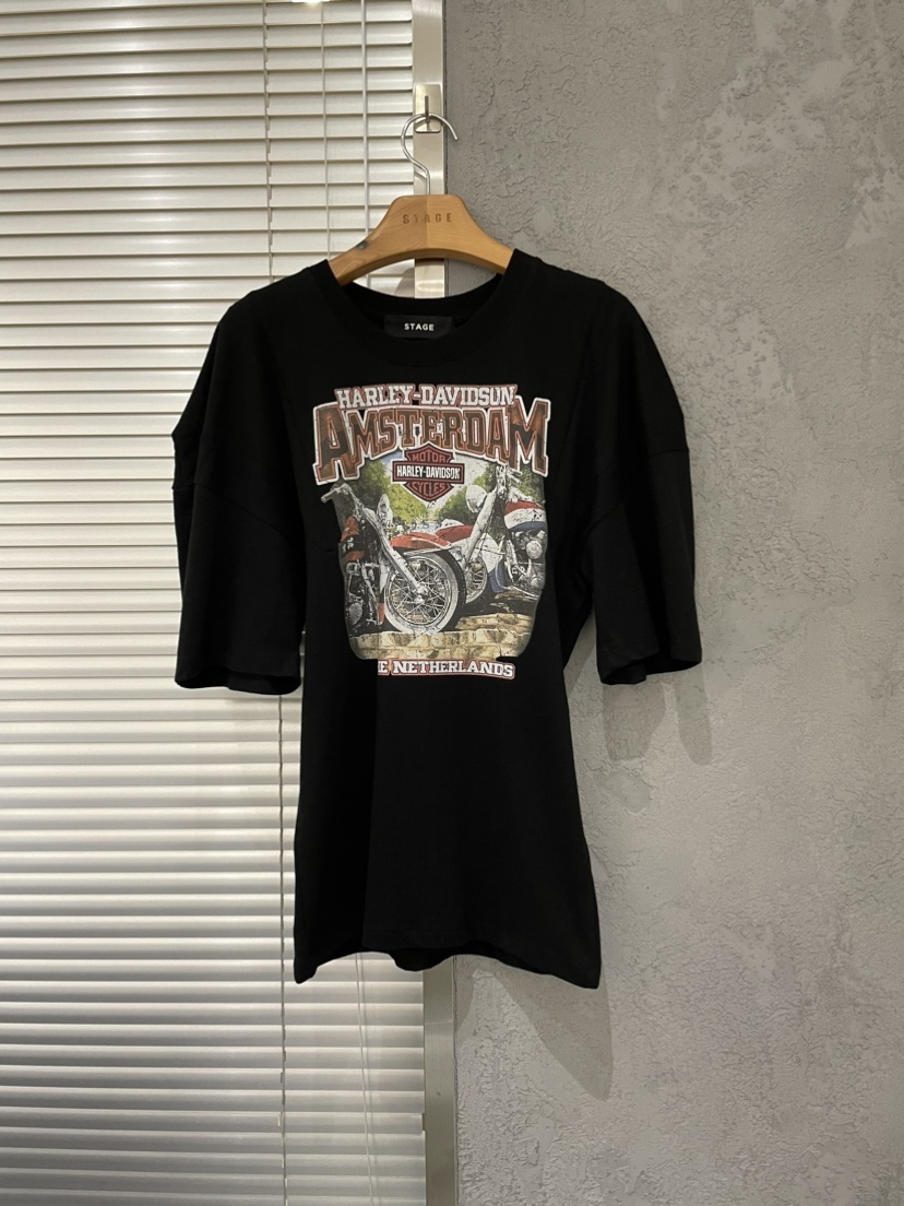 STAGE韓國直郵東大門代購女裝新品休閑職業24春夏人氣T恤STAGET恤圖色2