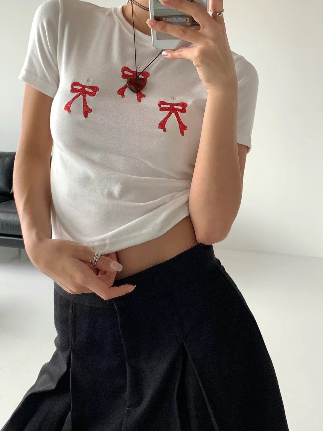 HIDDENHILLS韓國直郵東大門實拍女裝新品人氣時尚休閑推薦T恤HIDDENHILLST恤