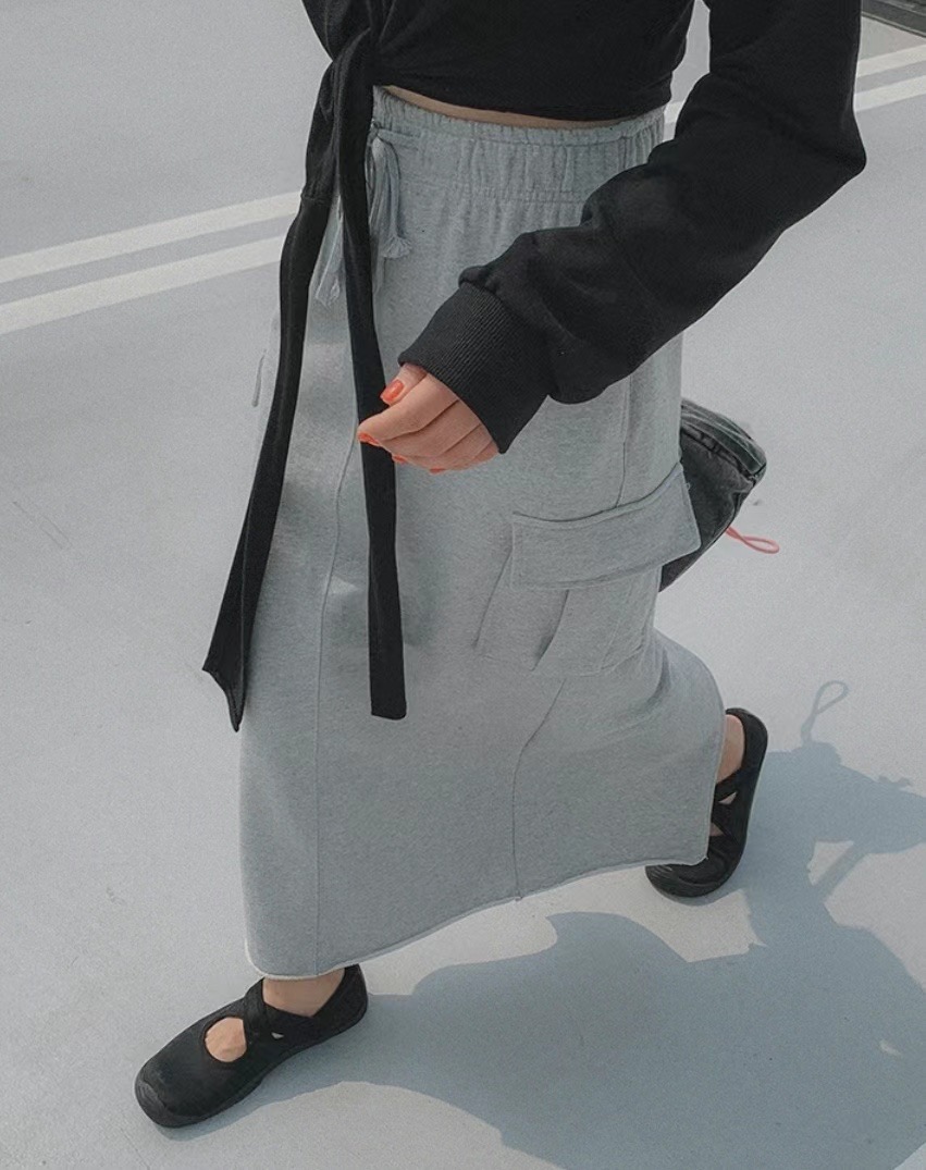 KEYBOARD韓國直郵東大門代購女裝新款時尚真品24春夏長裙KEYBOARD長裙