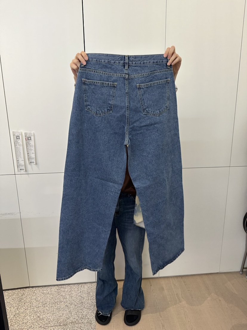 DOHWAJI韓國直郵東大門代購女裝新款24秋夏真品牛仔褲秋款DOHWAJI牛仔褲