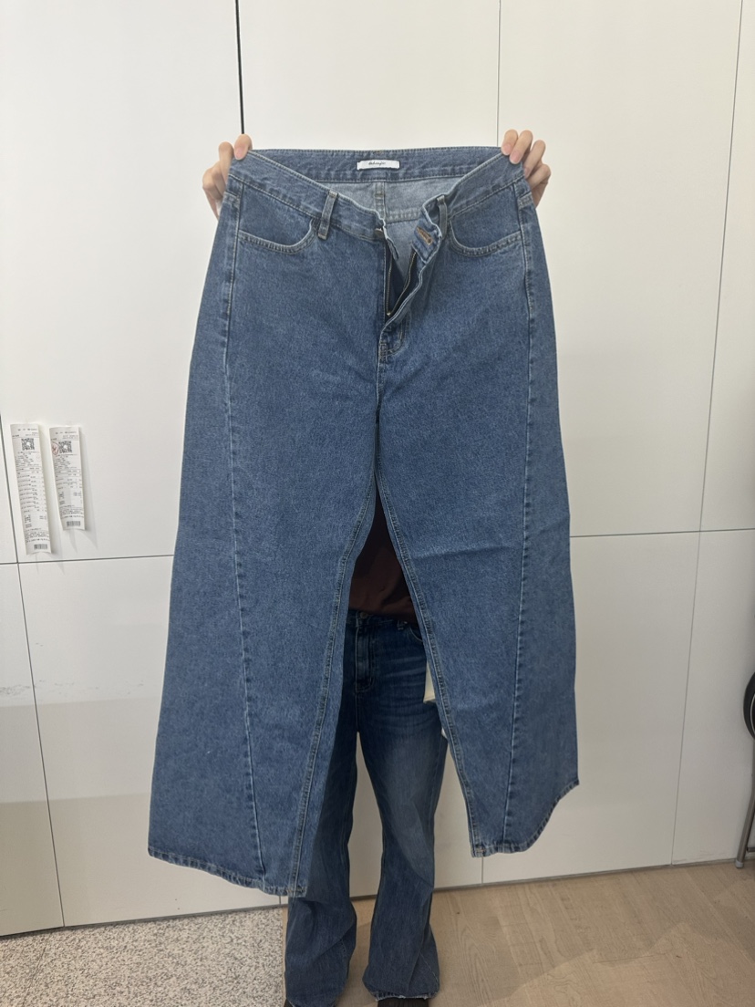 DOHWAJI韓國直郵東大門代購女裝新款24秋夏真品牛仔褲秋款DOHWAJI牛仔褲圖色1