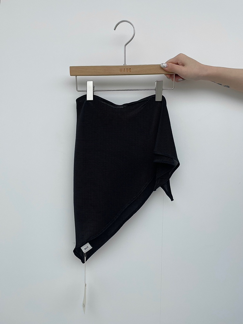 MADE-P韓國直郵東大門代購女裝新品熱賣24秋夏圍巾披肩百褶MADE-P圍巾/披肩圖色1