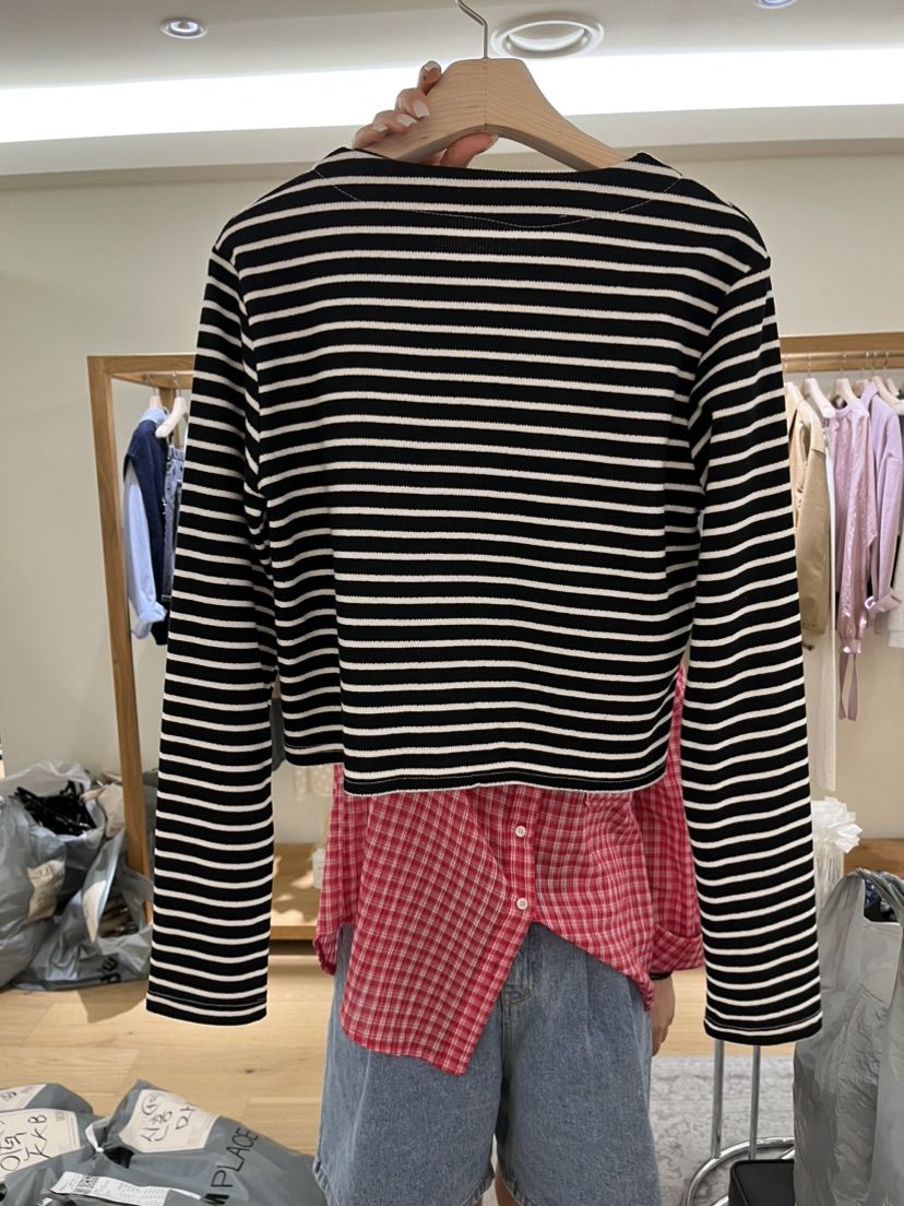 TIZZI韓國直郵東大門實拍女裝新款時尚休閑人氣24秋夏針織衫TIZZI針織衫