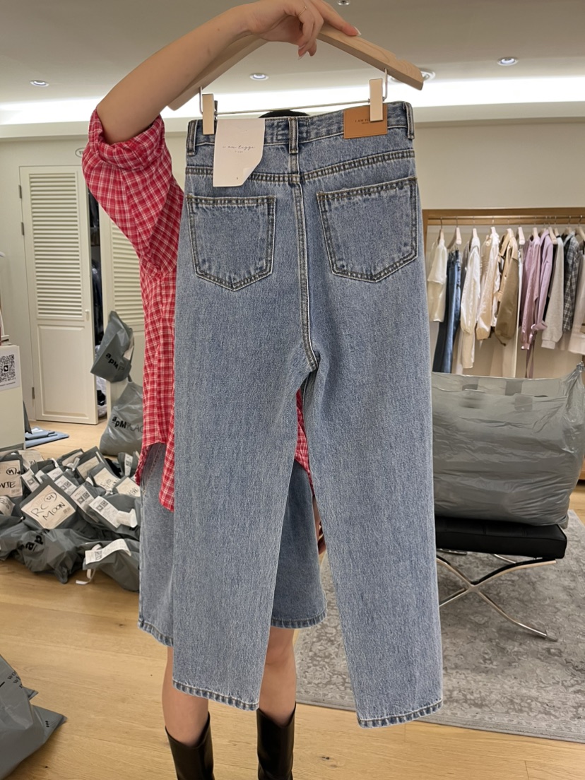 TIZZI直郵韓國代購女裝新款人氣推薦時尚真品休閑職業牛仔褲TIZZI牛仔褲