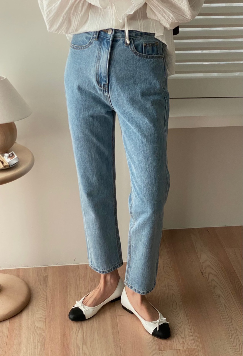 TIZZI直郵韓國代購女裝新款人氣推薦時尚真品休閑職業牛仔褲TIZZI牛仔褲