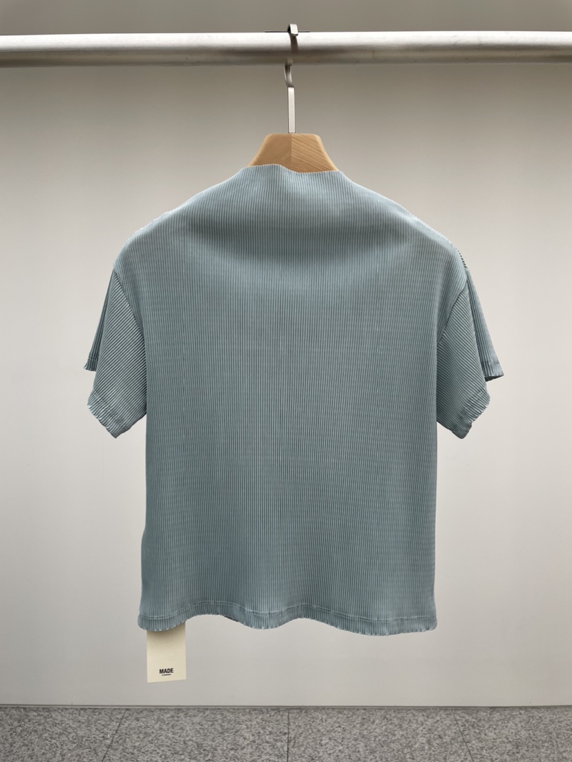 MADE-P韓國直郵東大門代購女裝新品真品休閑推薦24秋夏T恤褶皺MADE-PT恤