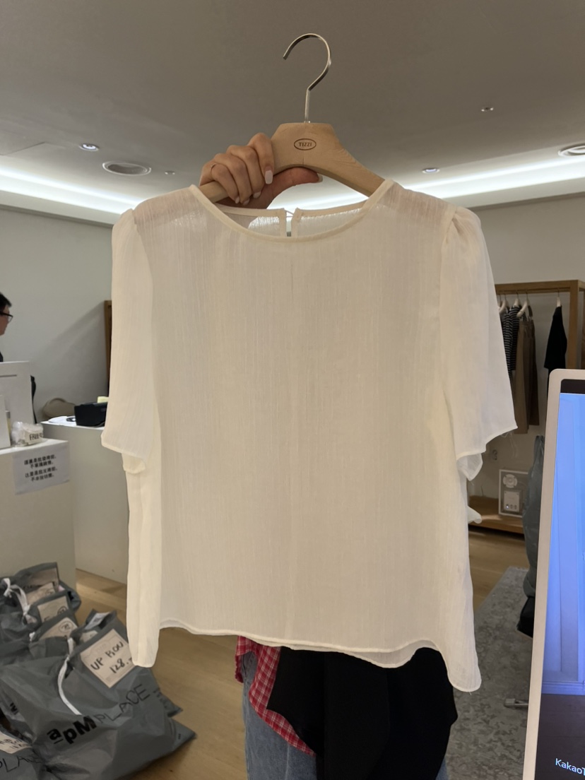 TIZZI韓國直郵東大門實拍女士新品休閑時尚真品熱賣襯衫蕾絲衫TIZZI襯衫/蕾絲衫圖色3