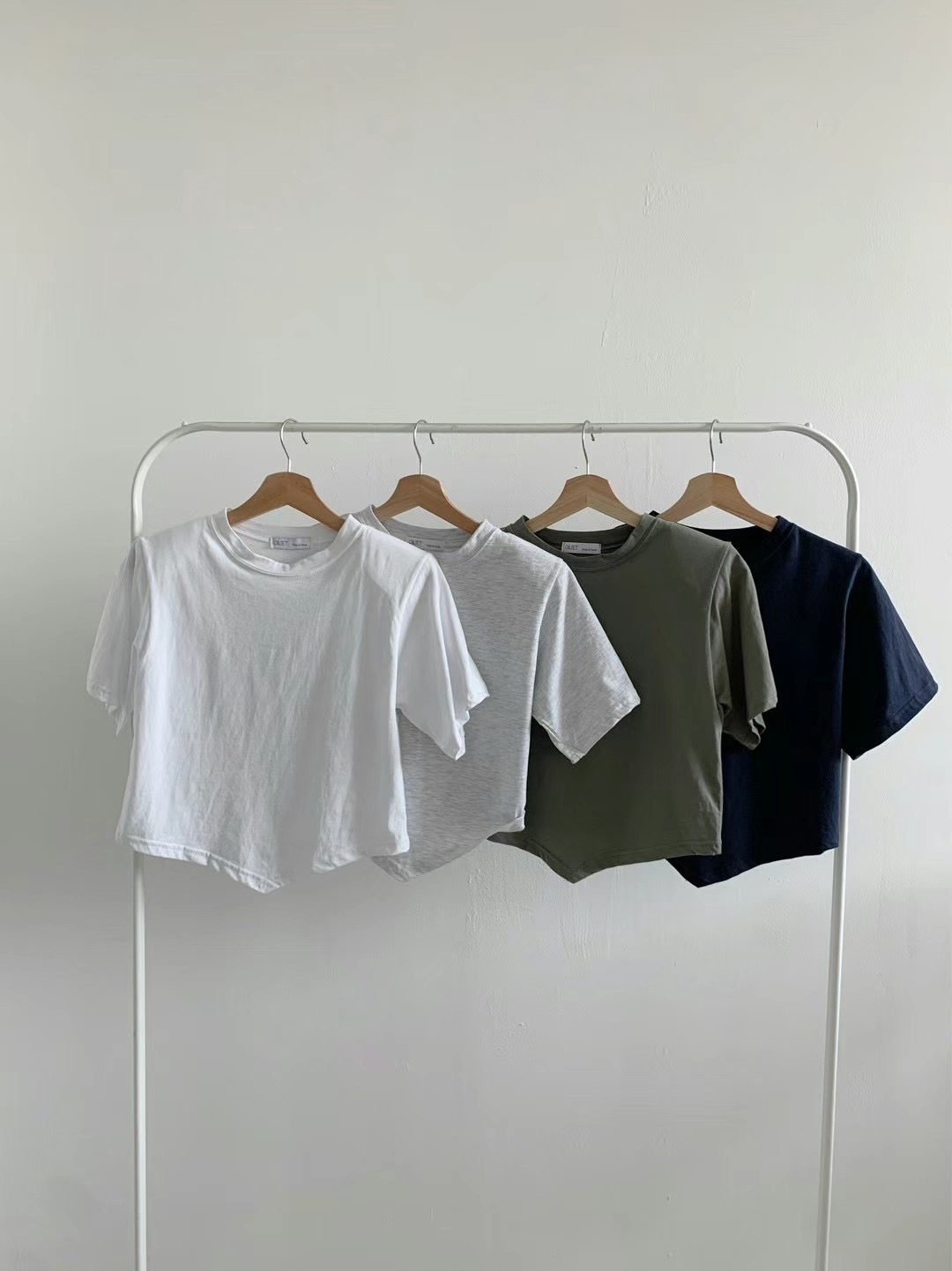 OBJET-ot韓國直郵東大門實拍女士新款熱賣職業時尚真品T恤OBJETT恤圖色2左二色