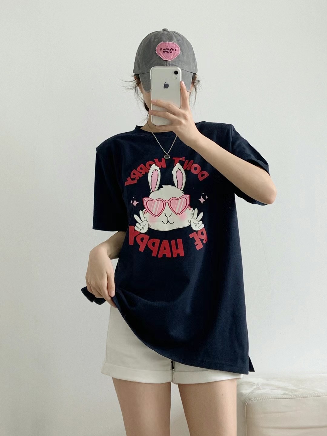 OBJET-ot直郵韓國代購女士新款真品24秋夏休閑熱賣時尚T恤OBJETT恤圖色3