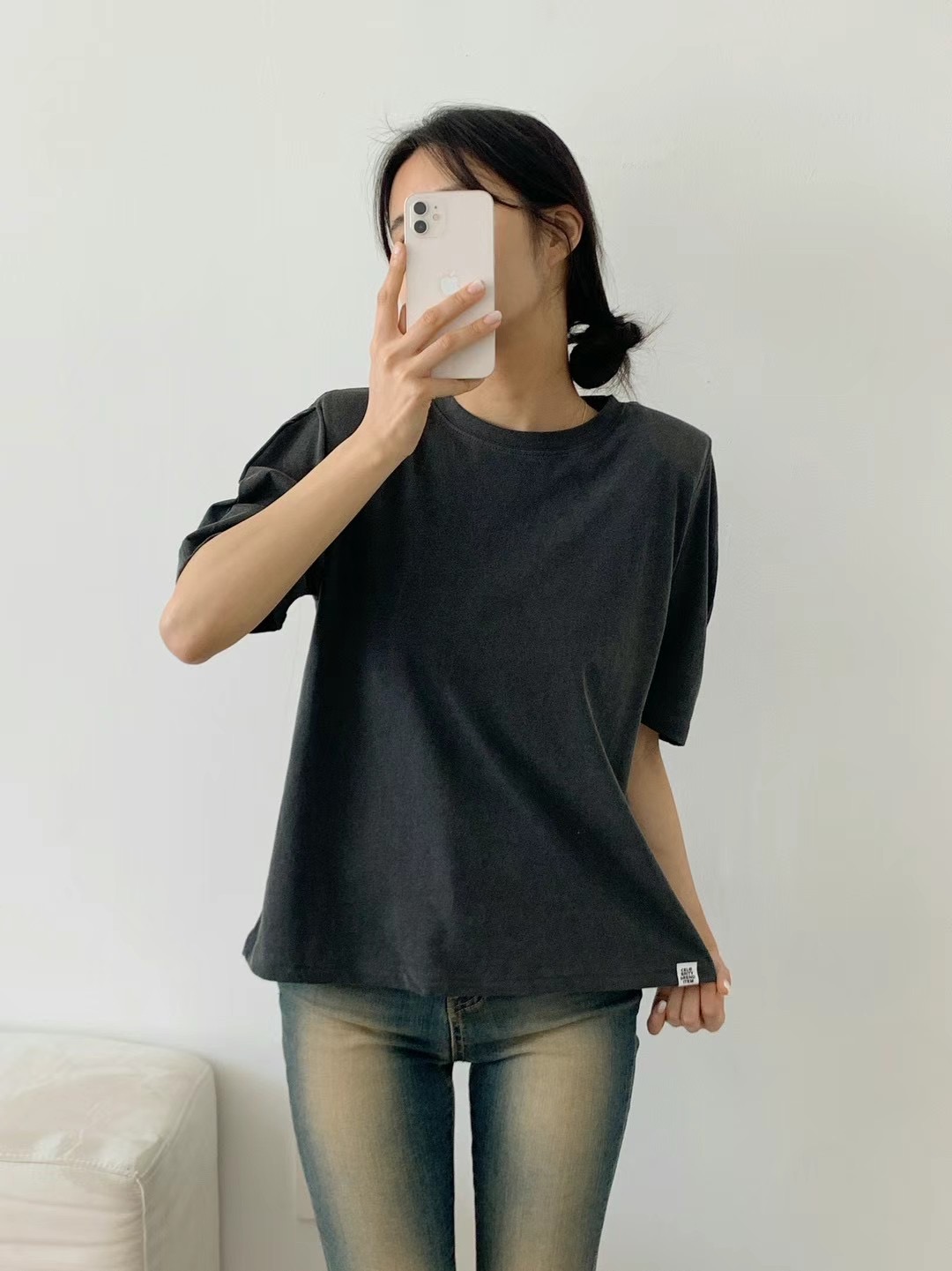 OBJET-ot韓國直郵東大門代購女士新品熱賣時尚24秋夏T恤OBJETT恤圖色3
