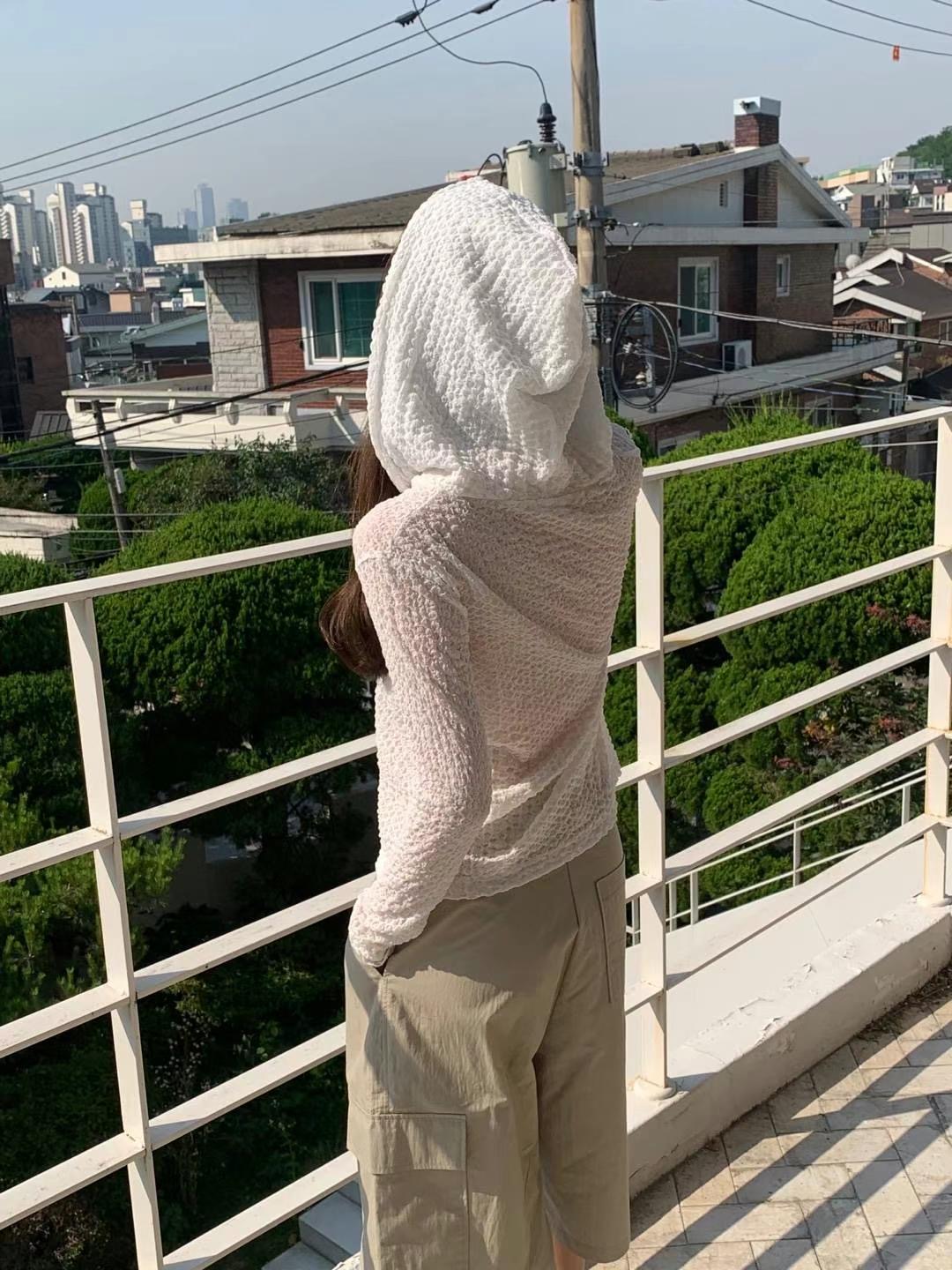 ORIGIN直郵韓國代購女士新品人氣推薦時尚24秋夏針織衫蕾絲D BUY針織衫