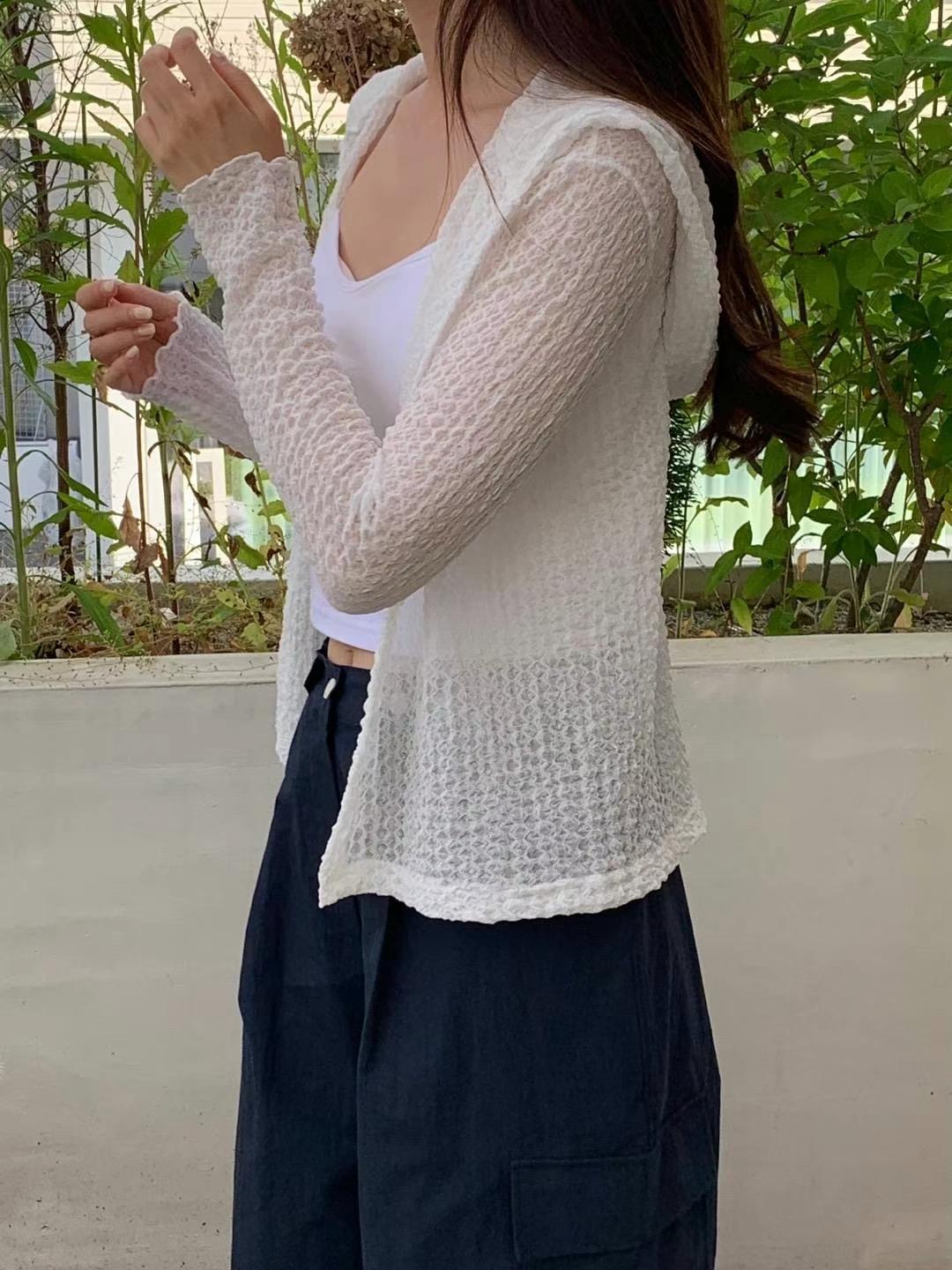 ORIGIN直郵韓國代購女士新品人氣推薦時尚24秋夏針織衫蕾絲D BUY針織衫