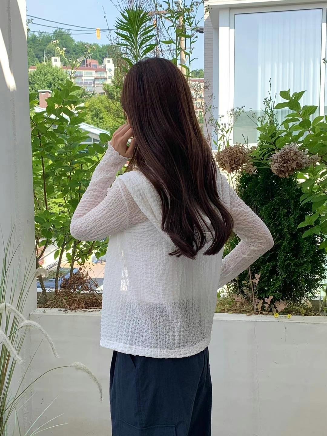 ORIGIN直郵韓國代購女士新品人氣推薦時尚24秋夏針織衫蕾絲D BUY針織衫