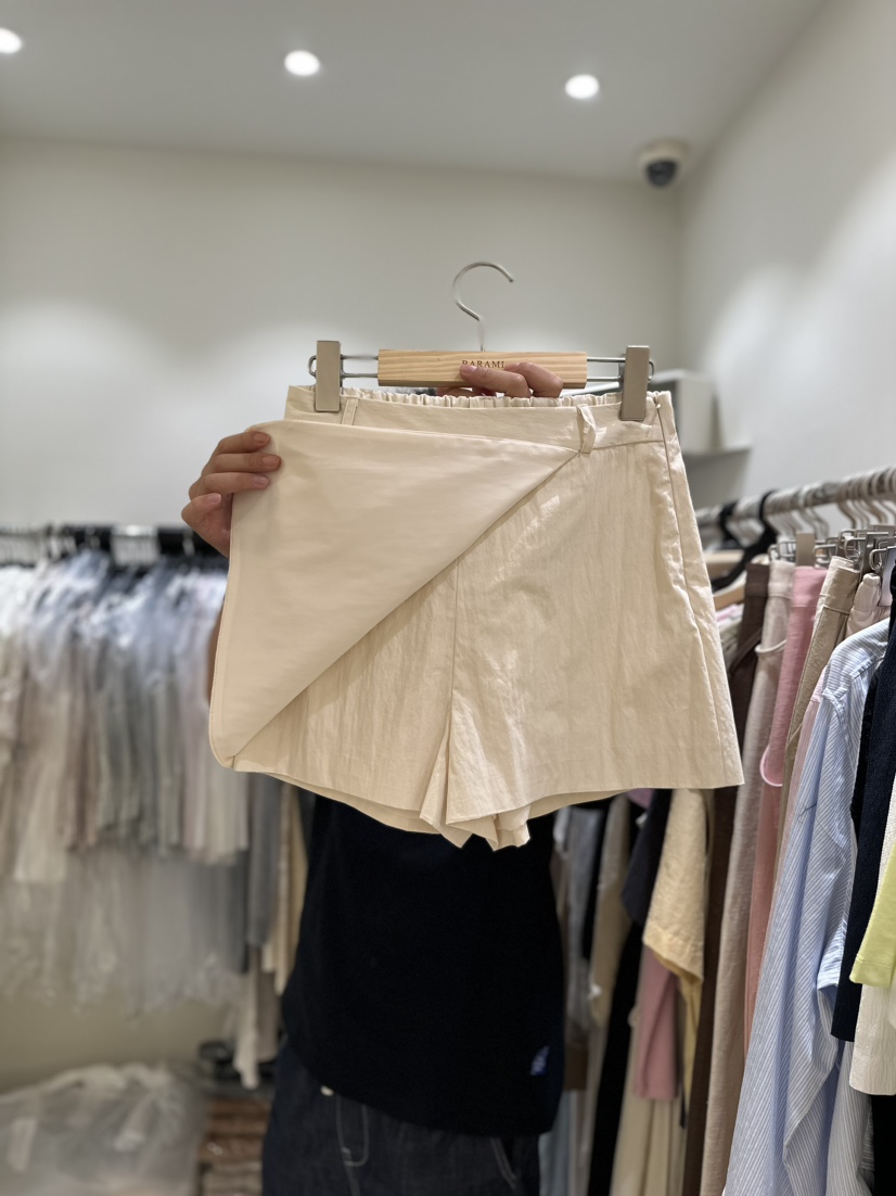 BARAMI韓國直郵東大門實拍女裝新品時尚熱賣推薦休閑裙褲秋款LOVE SOME裙褲