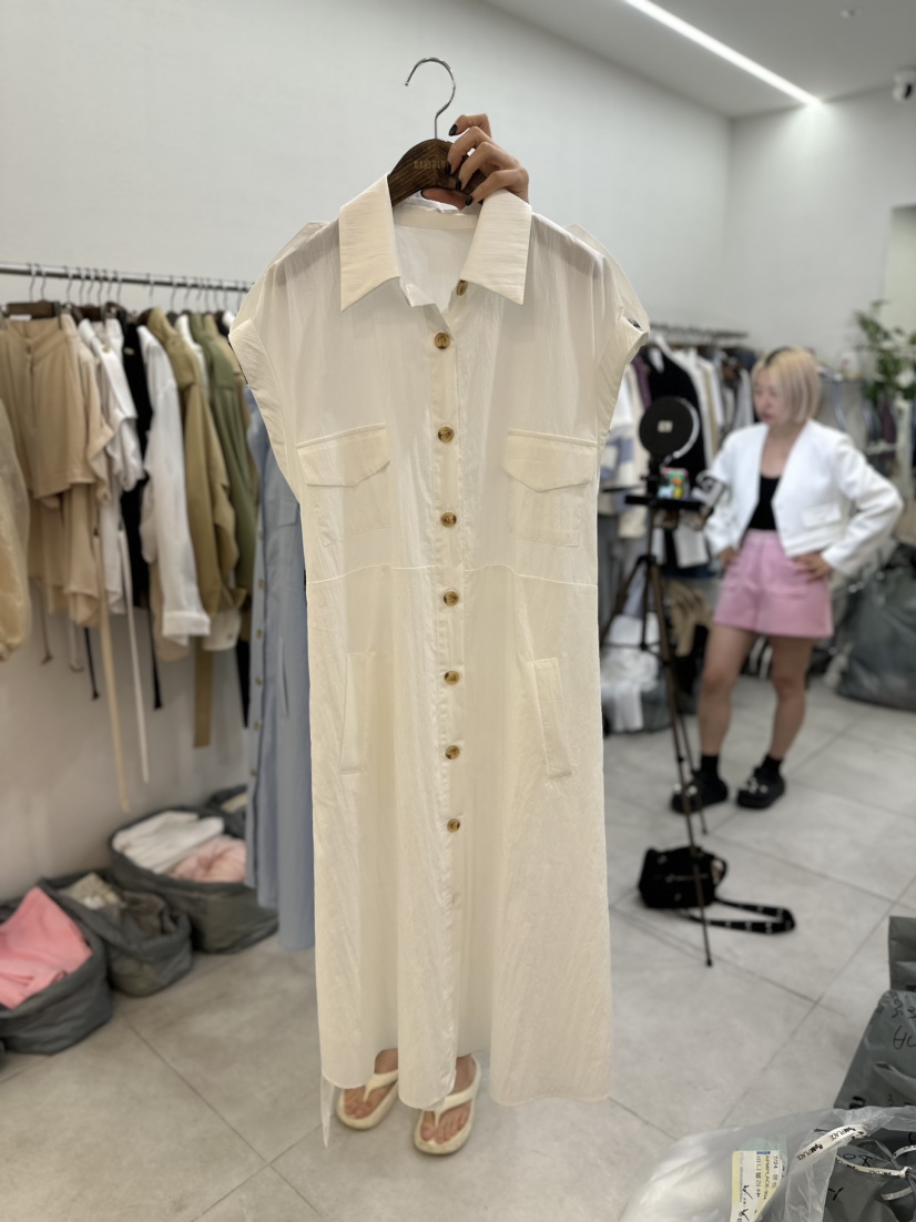 BANI BLUBH韓國直郵東大門代購女裝新品推薦時尚連衣裙腰帶BABYTOUCH連衣裙圖色1