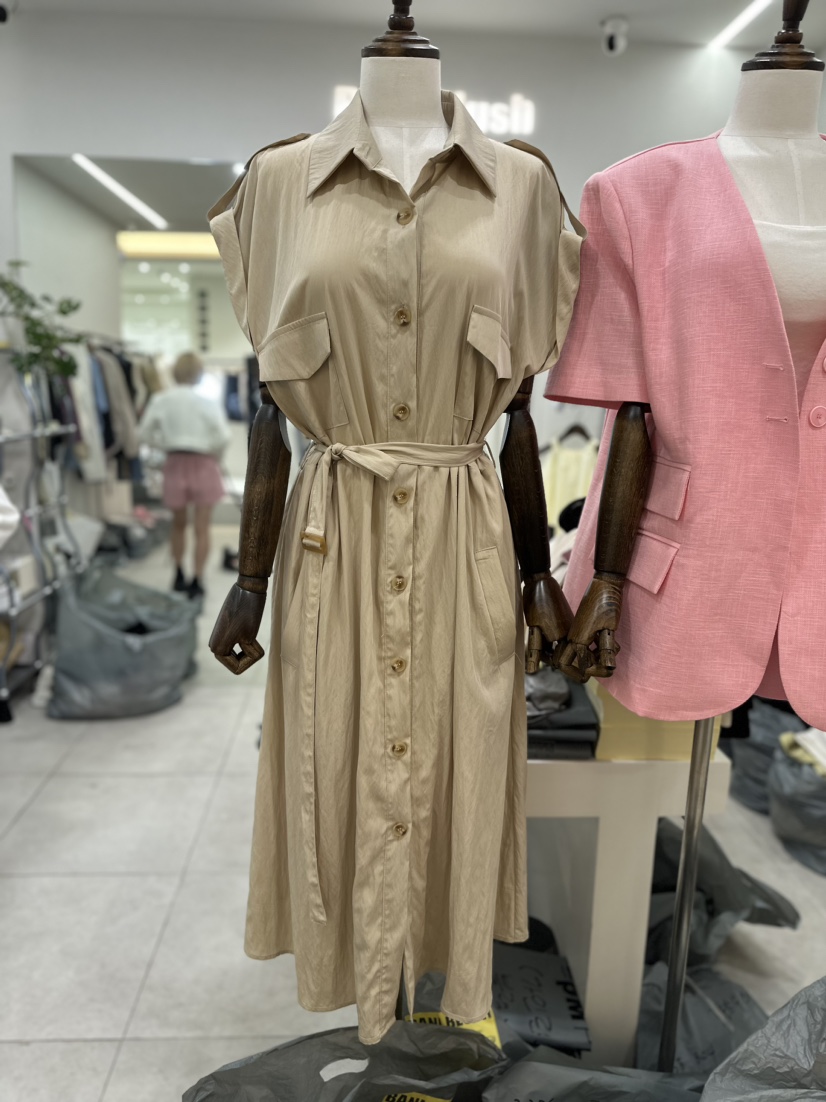 BANI BLUBH韓國直郵東大門代購女裝新品推薦時尚連衣裙腰帶BABYTOUCH連衣裙圖色3