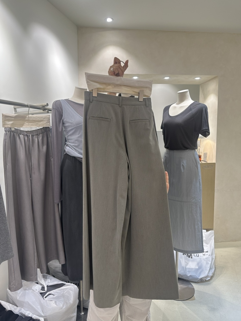 WANTS韓國直郵東大門代購女裝新品熱賣24春夏真品休閑褲秋款DENISE休閑褲