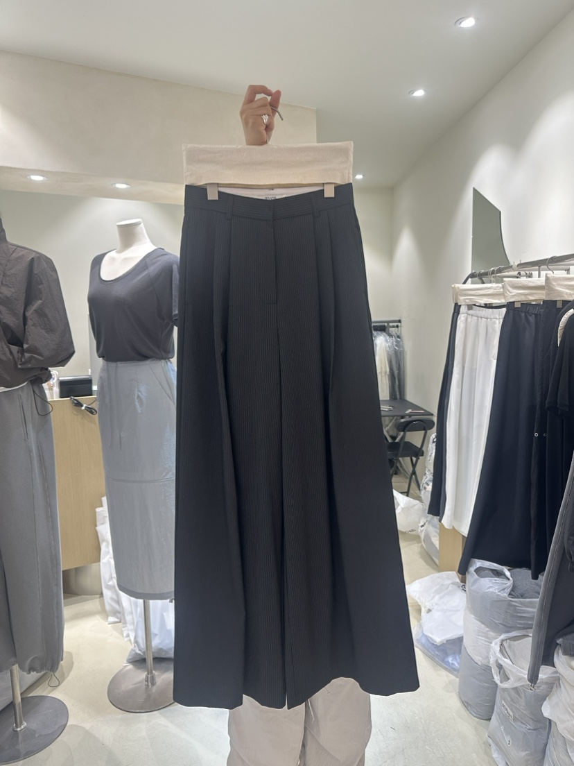 WANTS韓國直郵東大門代購女裝新品熱賣24春夏真品休閑褲秋款DENISE休閑褲圖色2