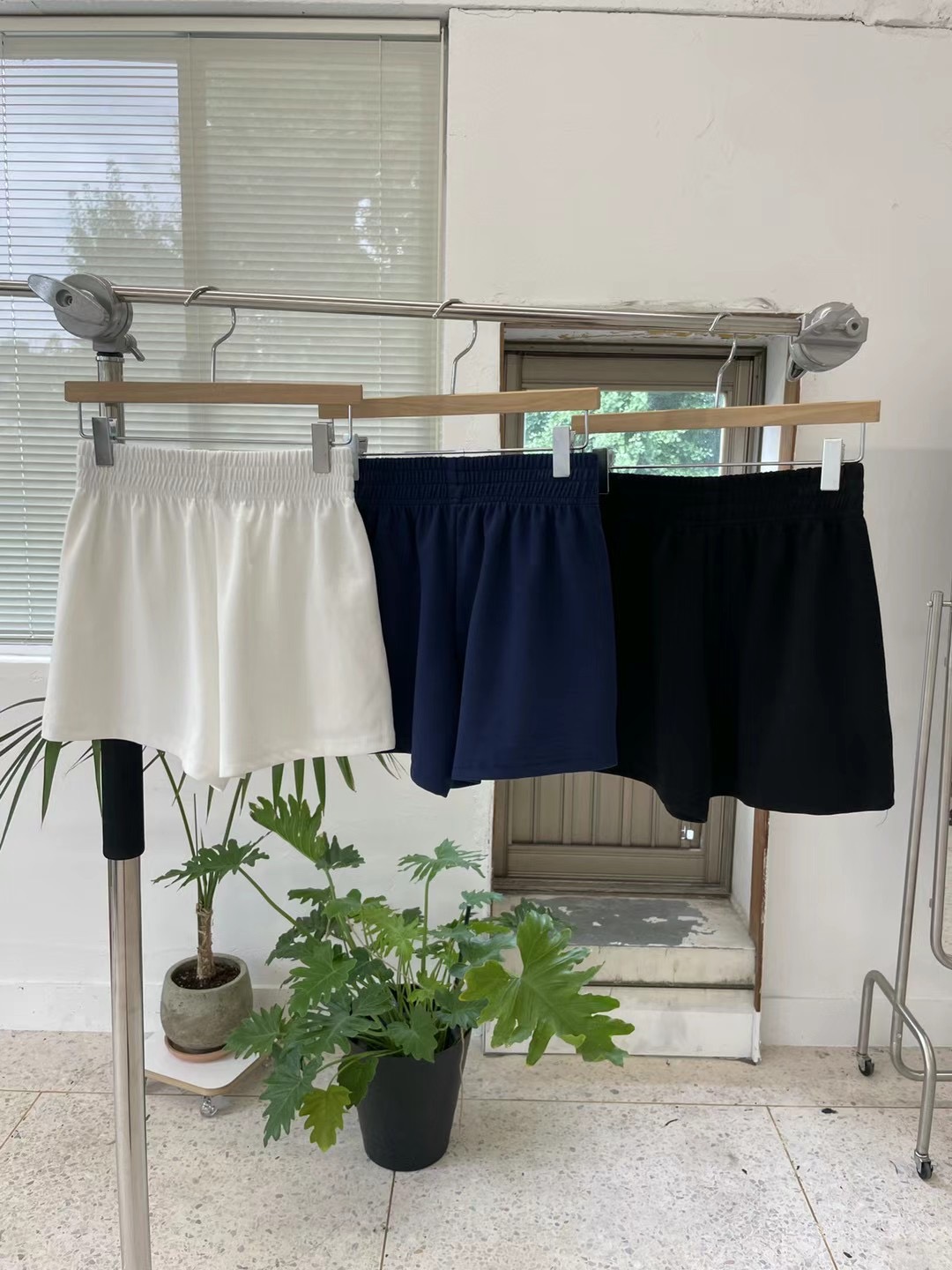 SAEBYEOK韓國直郵東大門實拍女士新品推薦24秋夏短褲綁帶SAEBYEOK短褲