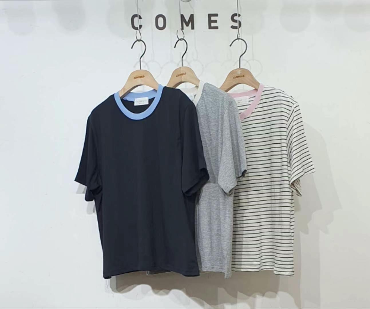 COMES-컴즈-OT韓國直郵女士新款職業熱賣休閑24秋夏T恤COMES-otT恤