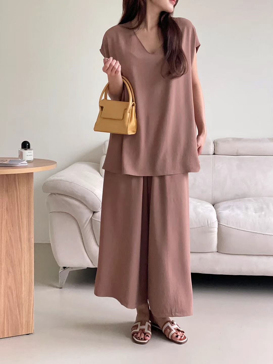 vanilla spon韓國直郵東大門代購女士新品24秋夏推薦套裝vanilla spon套裝