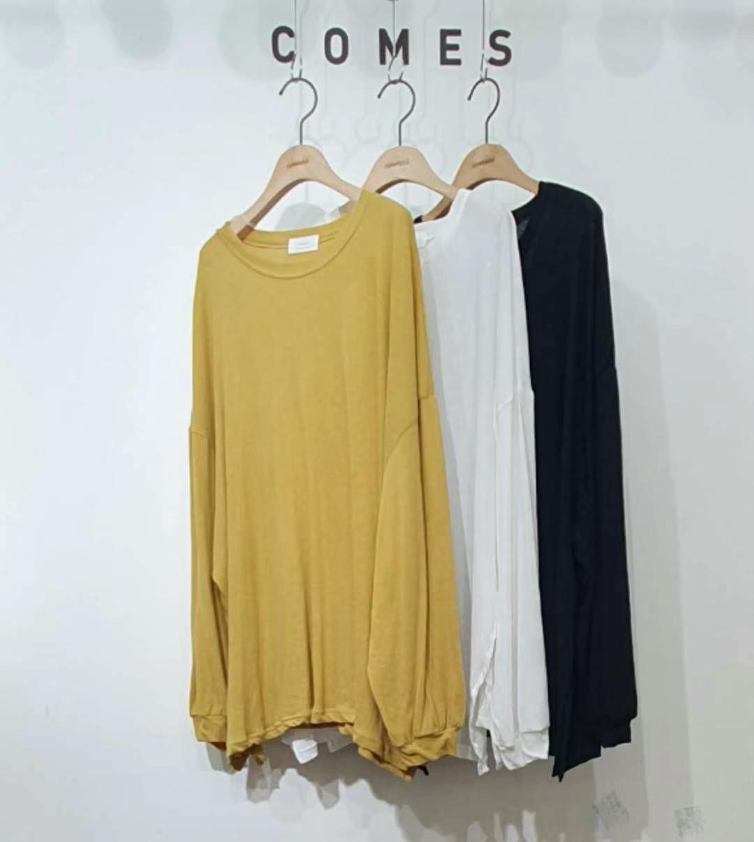 COMES-컴즈-OT韓國直郵東大門代購女士新品真品推薦長袖T恤COMES-ot長袖T恤