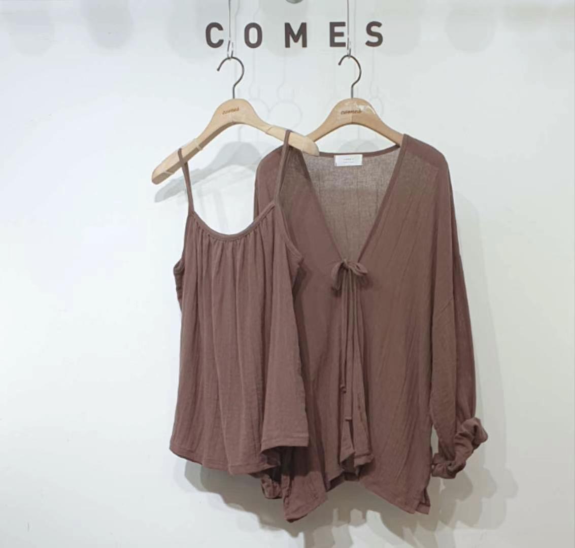COMES-컴즈-OT韓國直郵女裝新款24秋夏職業時尚熱賣套裝COMES-ot套裝圖色2
