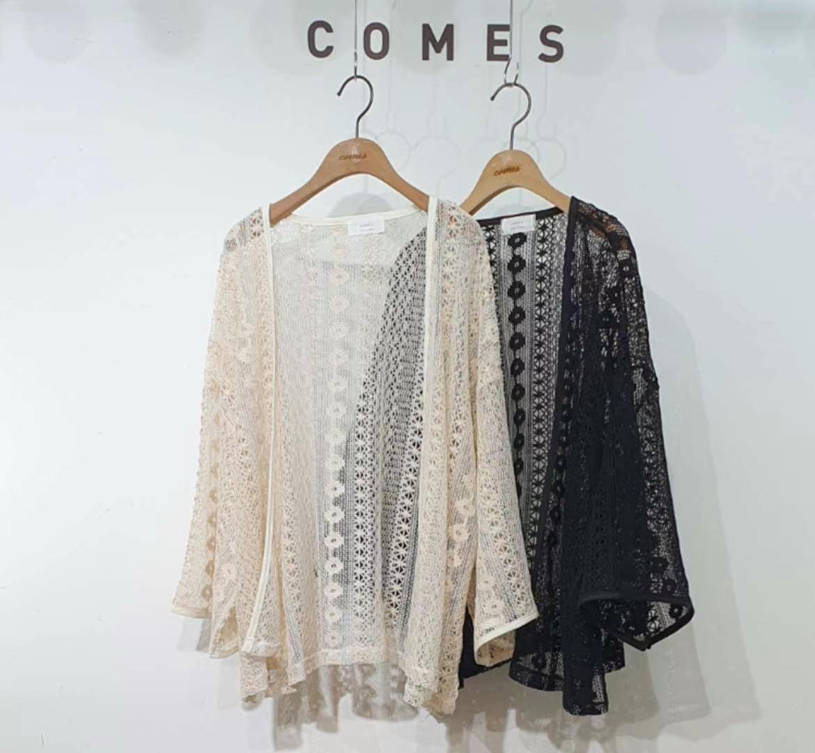 COMES-컴즈-OT韓國直郵東大門實拍女士新款人氣襯衫蕾絲衫COMES-ot襯衫/蕾絲衫
