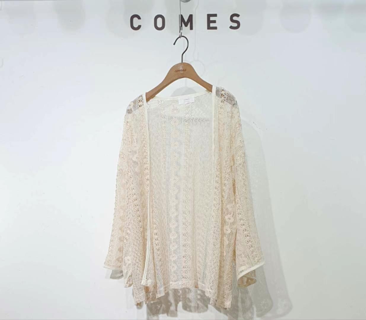 COMES-컴즈-OT韓國直郵東大門實拍女士新款人氣襯衫蕾絲衫COMES-ot襯衫/蕾絲衫圖色2
