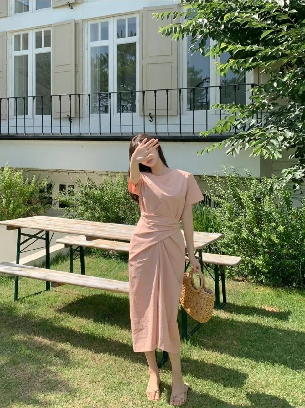 MERCY韓國直郵東大門代購女裝新品真品休閑推薦24秋夏連衣裙MERCY連衣裙