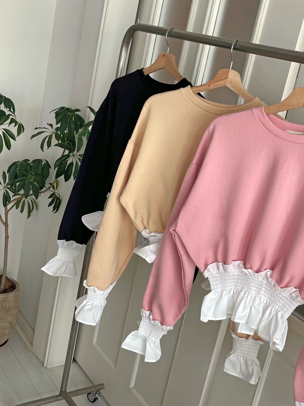 LOVEINWORLD直郵韓國代購女裝新品人氣真品24秋夏推薦衛衣GISELE衛衣