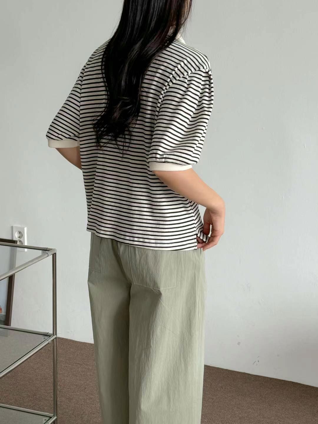 Robe直郵韓國代購女裝新款人氣真品推薦24秋夏時尚熱賣T恤RobeT恤