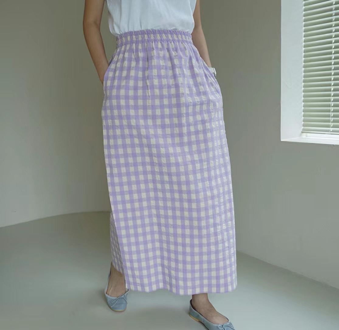 MARYKIM韓國直郵女裝新款職業時尚24秋夏人氣真品推薦長裙MARYKIM長裙圖色4