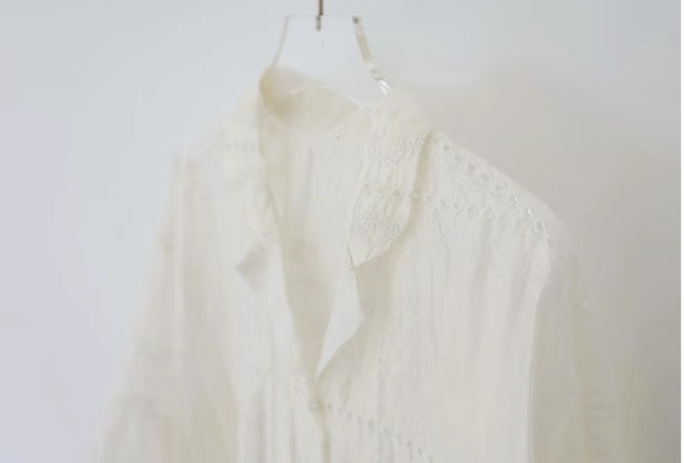 MARYKIM韓國直郵東大門實拍女士新品真品24秋夏襯衫蕾絲衫MARYKIM襯衫/蕾絲衫