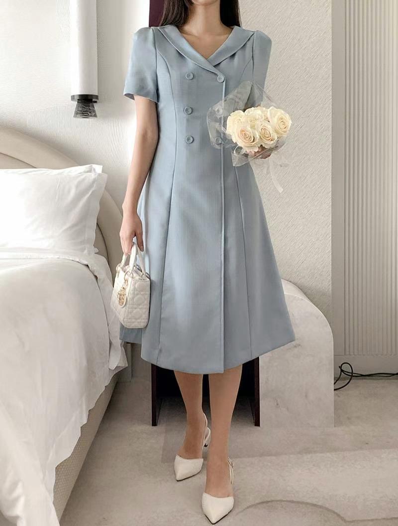 RO:HEART韓國直郵女士新品真品職業時尚人氣24秋夏連衣裙RO:HEART連衣裙