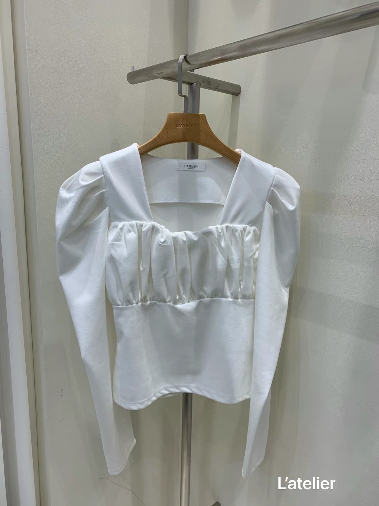 LATE LIER直郵韓國代購女裝新款推薦時尚人氣真品襯衫蕾絲衫LATE LIER襯衫/蕾絲衫圖色1
