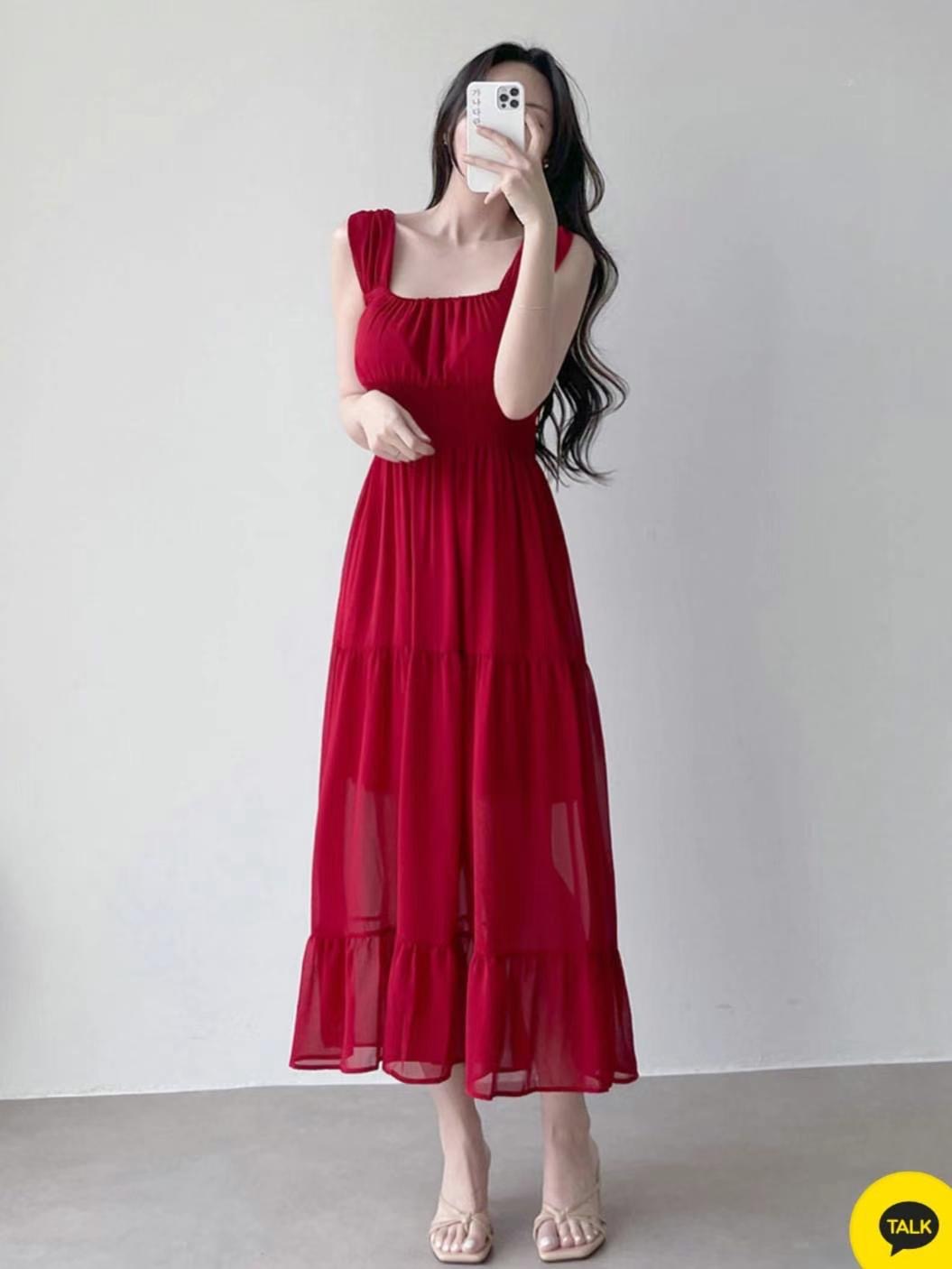 HEE SHOP韓國直郵東大門實拍女裝新品職業休閑24秋夏連衣裙HEE SHOP連衣裙圖色1