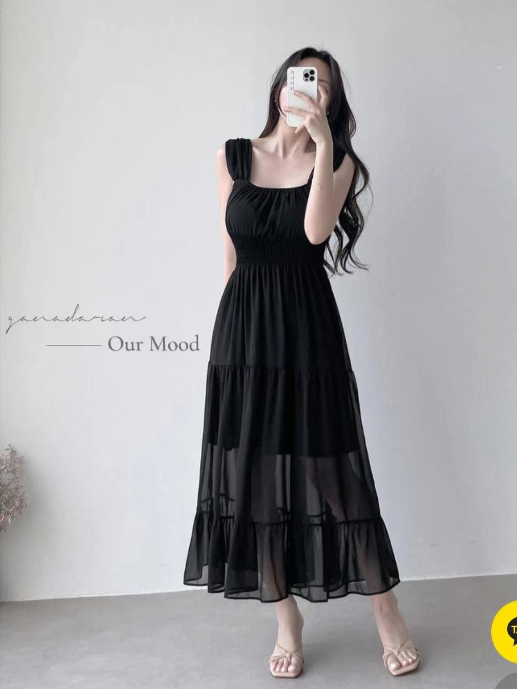 HEE SHOP韓國直郵東大門實拍女裝新品職業休閑24秋夏連衣裙HEE SHOP連衣裙圖色2