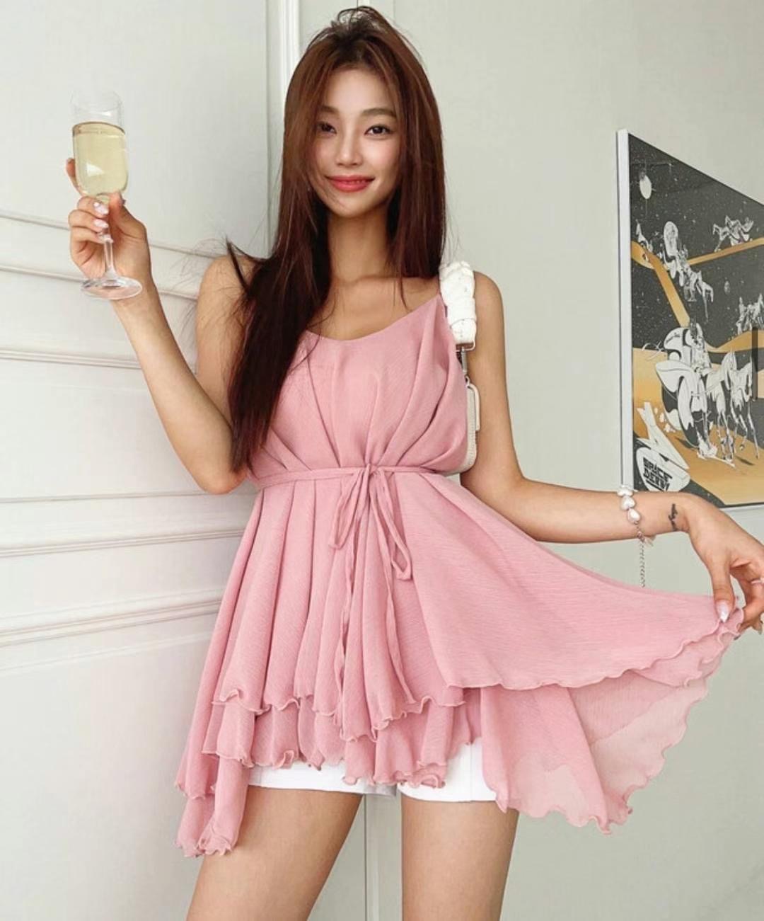 HEE SHOP韓國直郵女裝新款24秋夏推薦職業真品人氣連衣裙HEE SHOP連衣裙圖色1