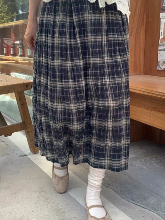 AMANNISH直郵韓國代購女士新品24秋夏熱賣推薦職業長裙復古AMANNISH長裙