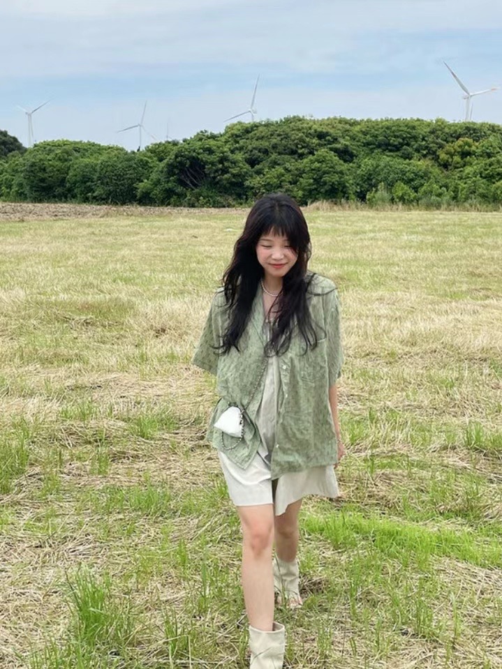 AMANNISH韓國直郵東大門實拍女士新款熱賣真品襯衫蕾絲衫復古AMANNISH襯衫/蕾絲衫