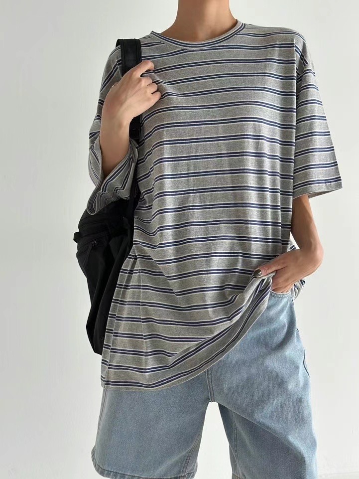 REPAIR直郵韓國代購女裝新品人氣24秋夏推薦職業熱賣休閑T恤REPAIRT恤圖色1