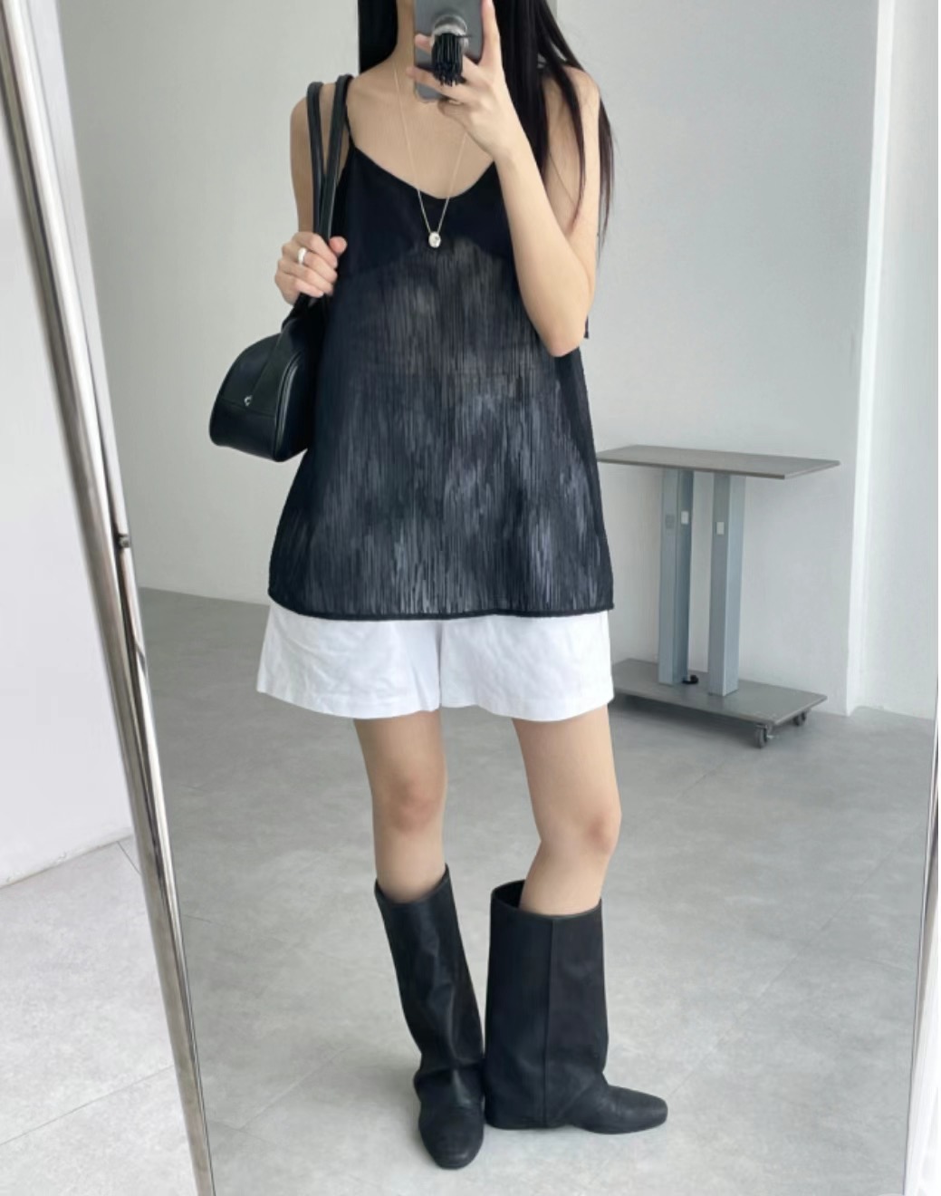 REPAIR韓國直郵女士新款推薦真品熱賣職業休閑24秋夏吊帶背心REPAIR吊帶/背心