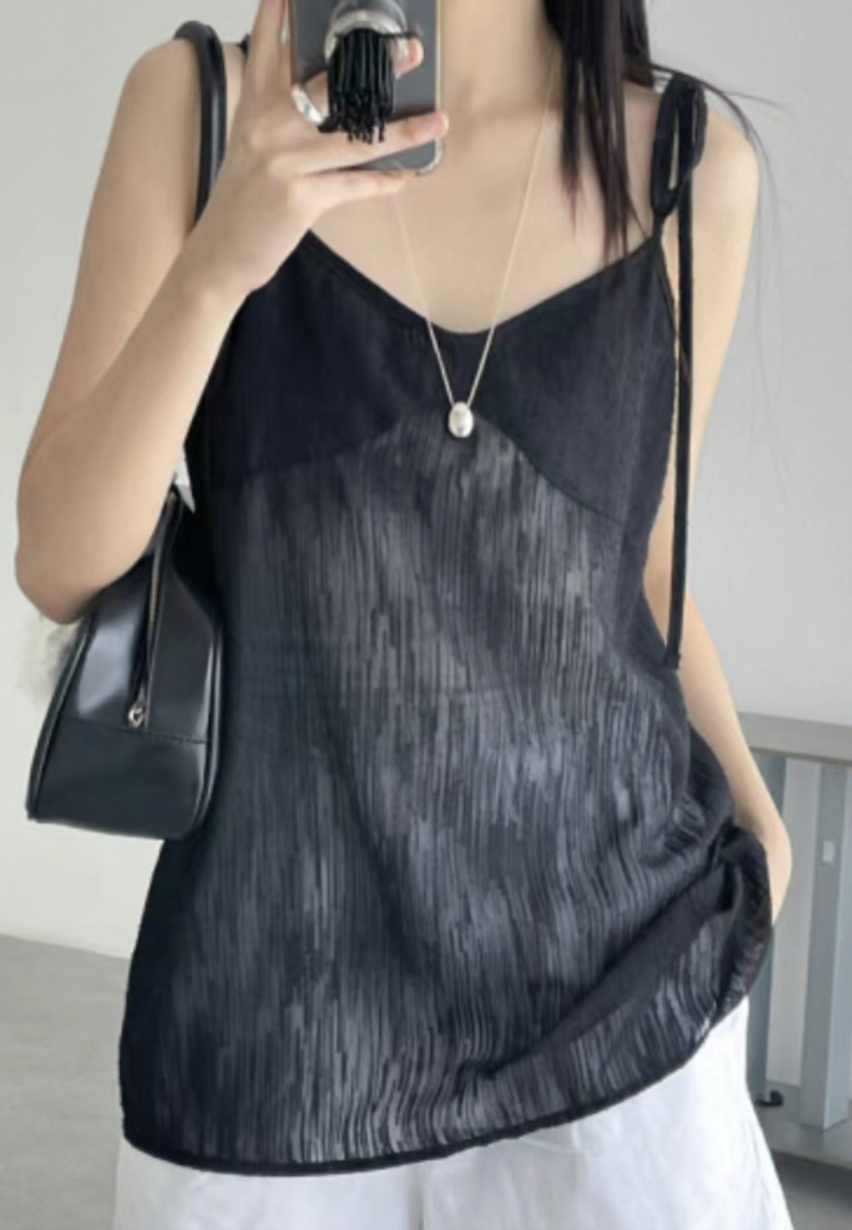 REPAIR韓國直郵女士新款推薦真品熱賣職業休閑24秋夏吊帶背心REPAIR吊帶/背心圖色2