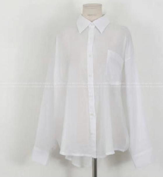 A BLACK直郵韓國代購女士新款休閑真品職業推薦襯衫蕾絲衫A BLACK襯衫/蕾絲衫
