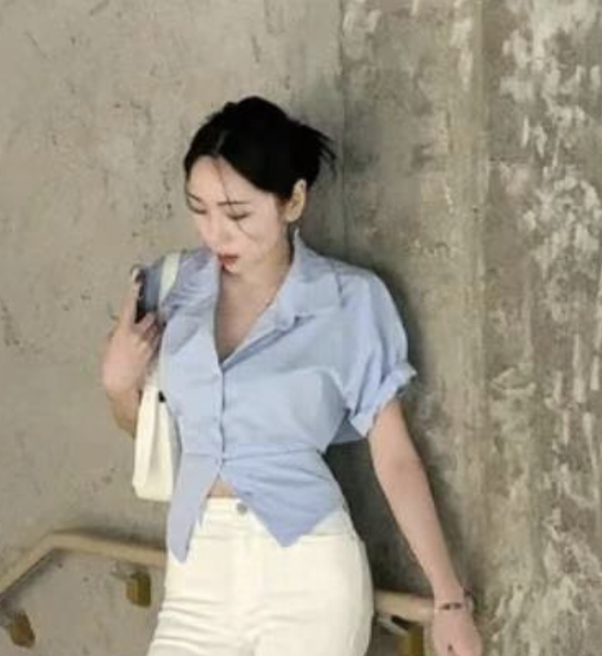 A BLACK韓國直郵女裝新品人氣24秋夏推薦熱賣襯衫蕾絲衫HARUHA襯衫/蕾絲衫