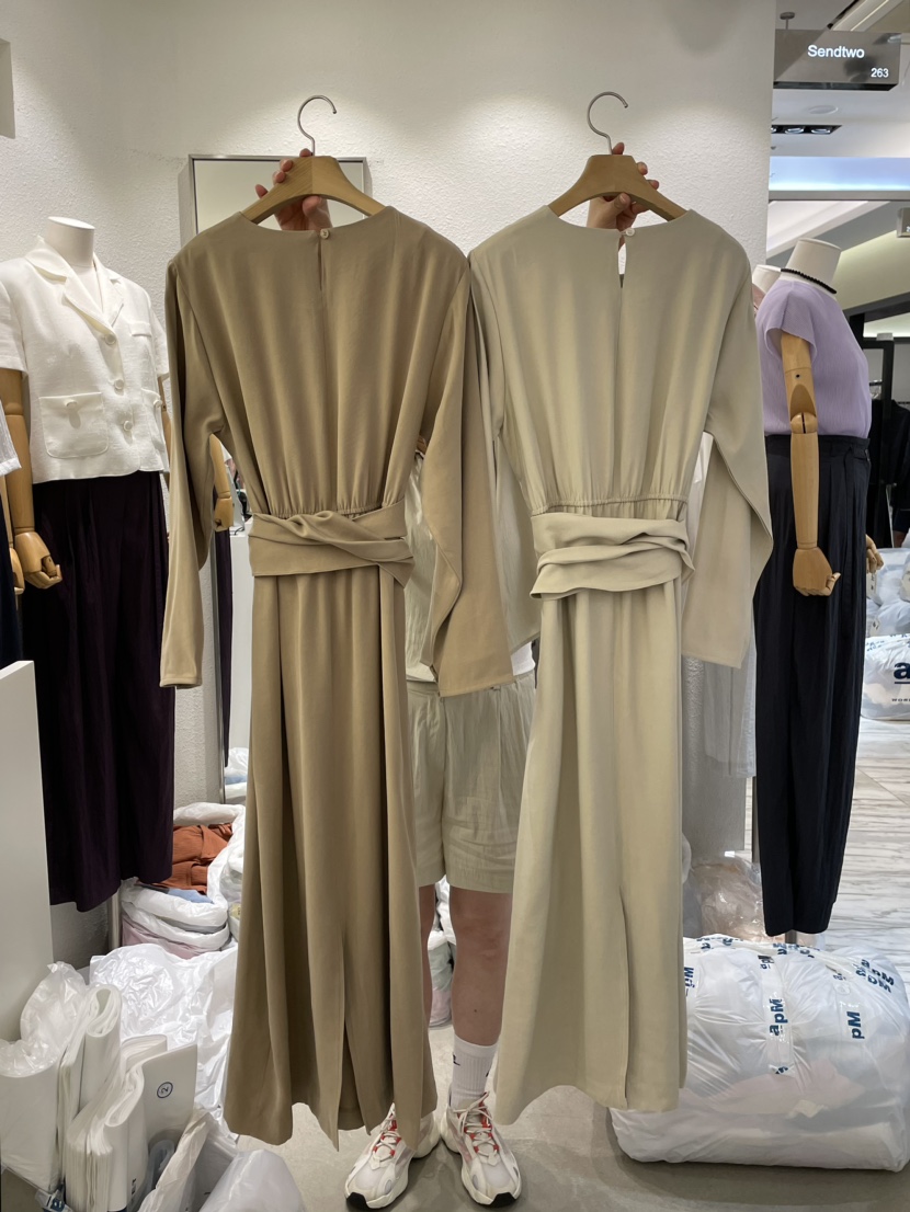 Sendtwo韓國直郵東大門代購女裝新品熱賣人氣24秋夏連衣裙SENDTWO連衣裙