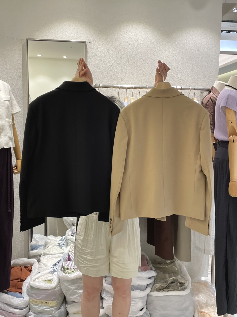 Sendtwo韓國直郵東大門實拍女士新品人氣24秋夏熱賣時尚夾克SENDTWO夾克