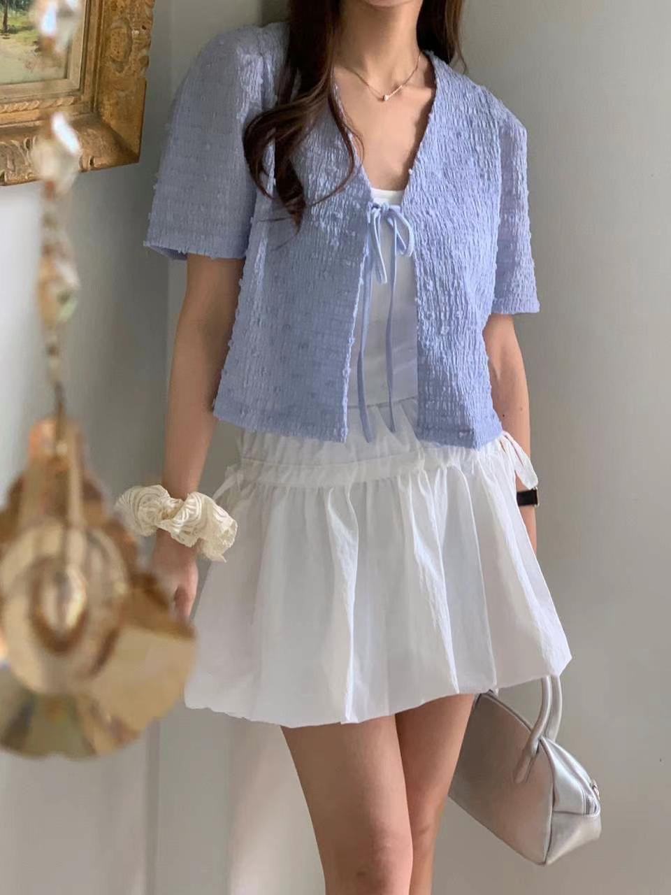 ANNSTORY直郵韓國代購女士新品24秋夏熱賣時尚推薦針織衫ANNSTORY針織衫