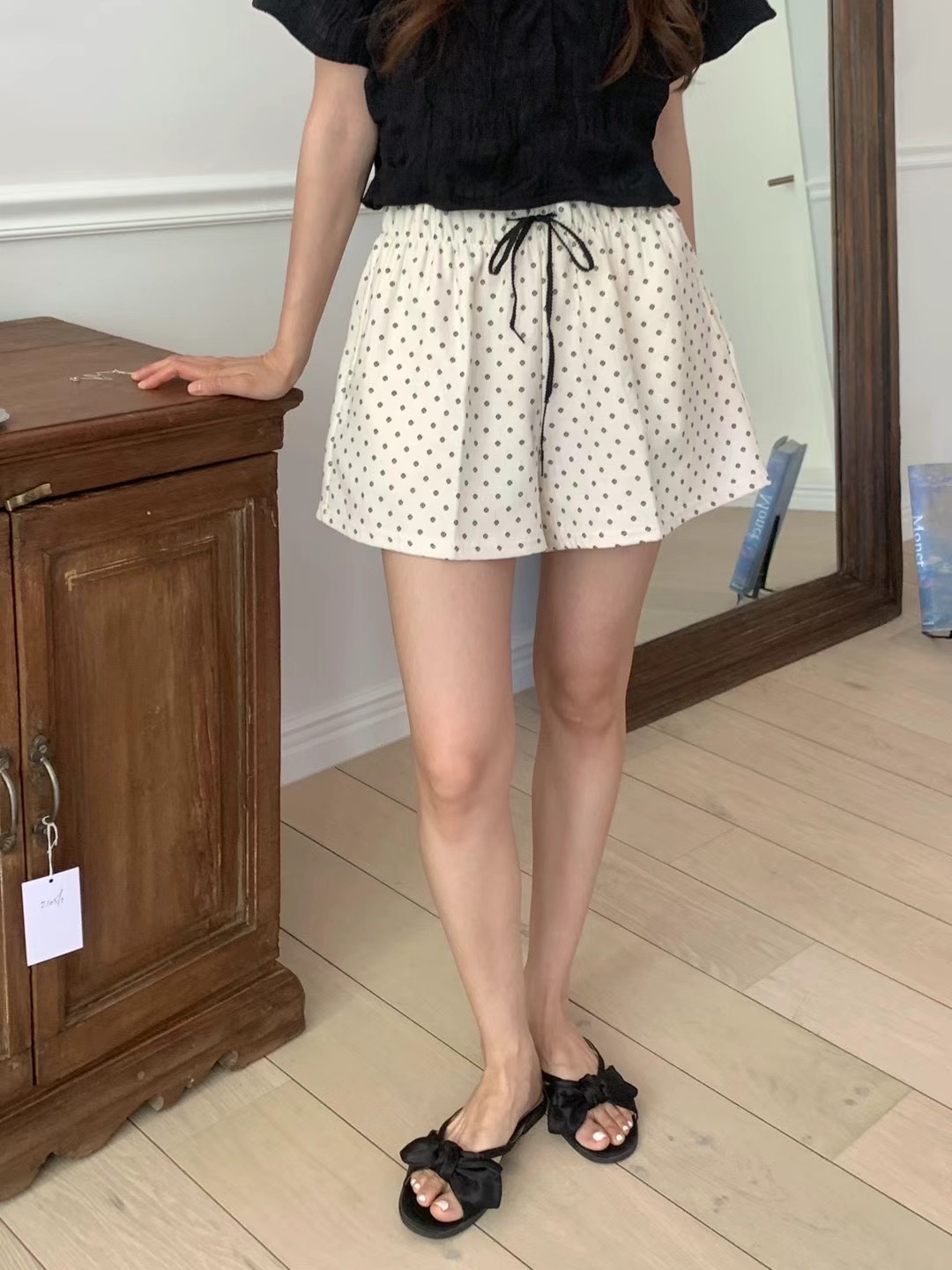 CLEAN韓國直郵東大門實拍女士新品24秋夏人氣推薦職業短褲CLEAN短褲